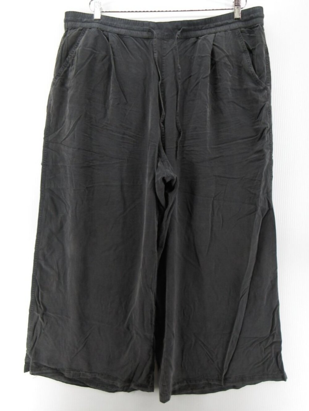 Aerie Pants XXL Wide Leg Trousers Lyocell Lounge Drawstring Pull On